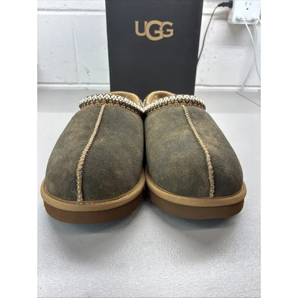 Mens Size 8 UGG Tasman Baxter Slipper Chestnut Shoes 1173810 NEW With Box